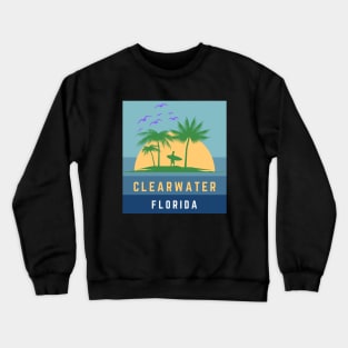 Clearwater Beach Florida Crewneck Sweatshirt